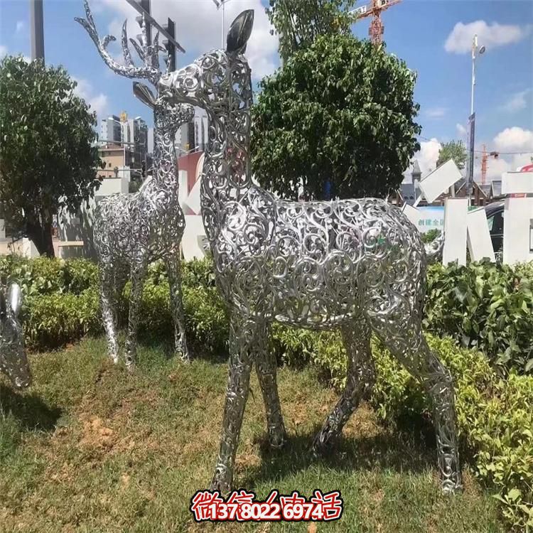 LED梅花鹿雕塑照明，景觀照明設(shè)計(jì)體驗(yàn)