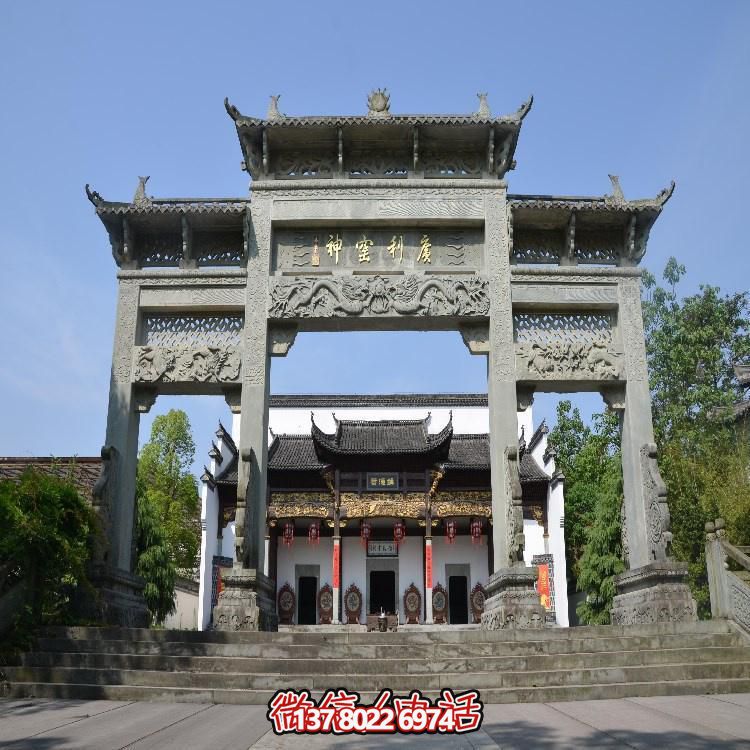 傳承中式文化，體驗(yàn)大型石雕牌坊與雕塑的魅力