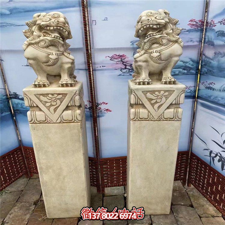 精美石雕擺件，裝點家中庭院