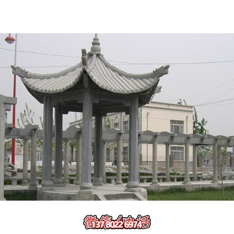 休閑涼亭，美輪美奐，環(huán)境宜人
