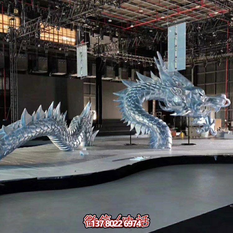 創(chuàng)意玻璃鋼龍雕塑，點(diǎn)亮景觀園林
