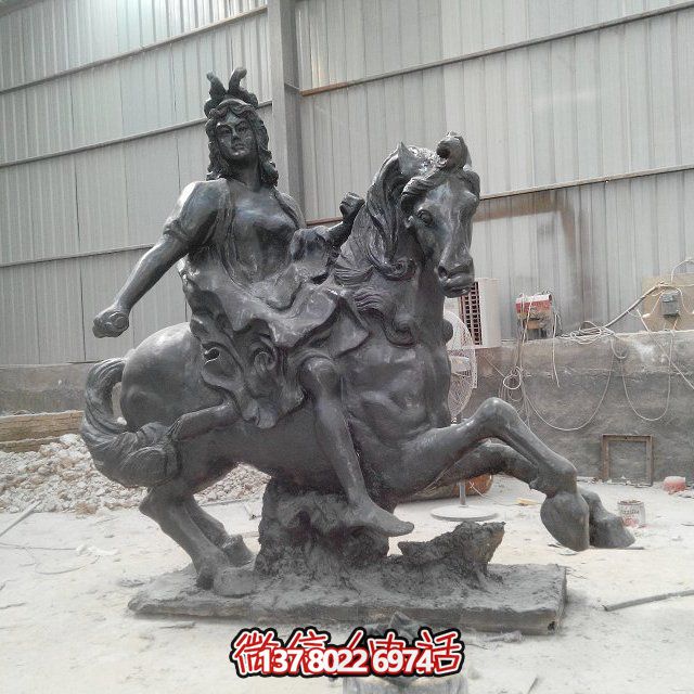西方風(fēng)格玻璃鋼雕塑，打造精美景觀